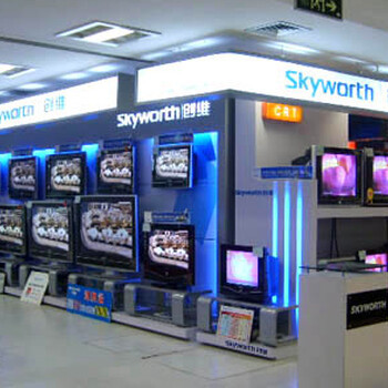 濟南數碼展柜設計與定制 電子產品展示的專業解決方案